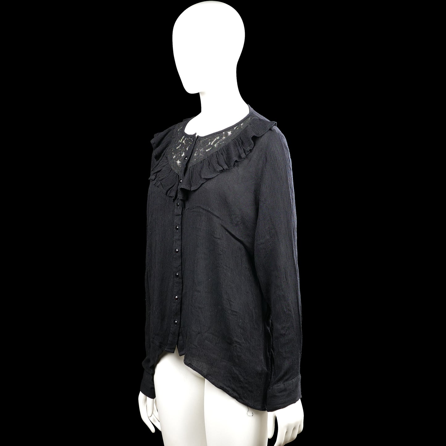 Blouse - Black - Size XL
