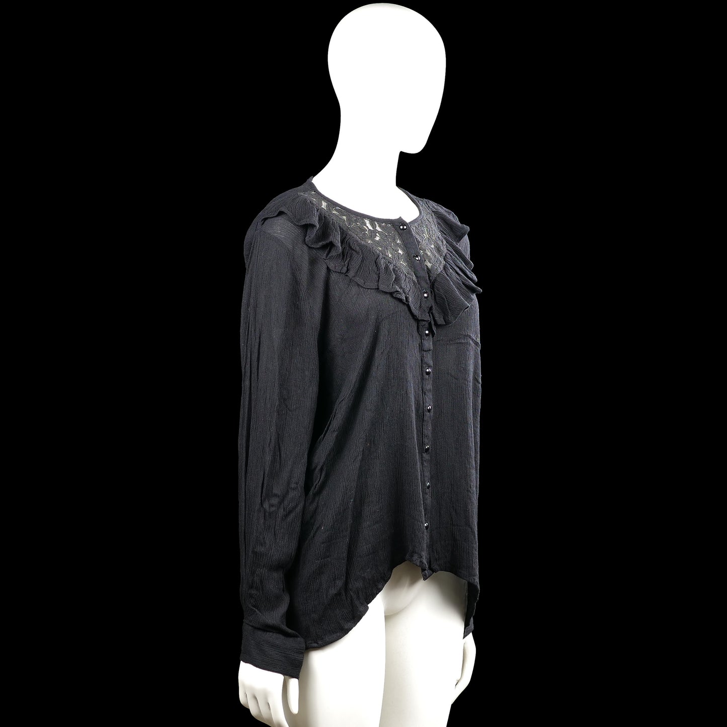 Blouse - Black - Size XL