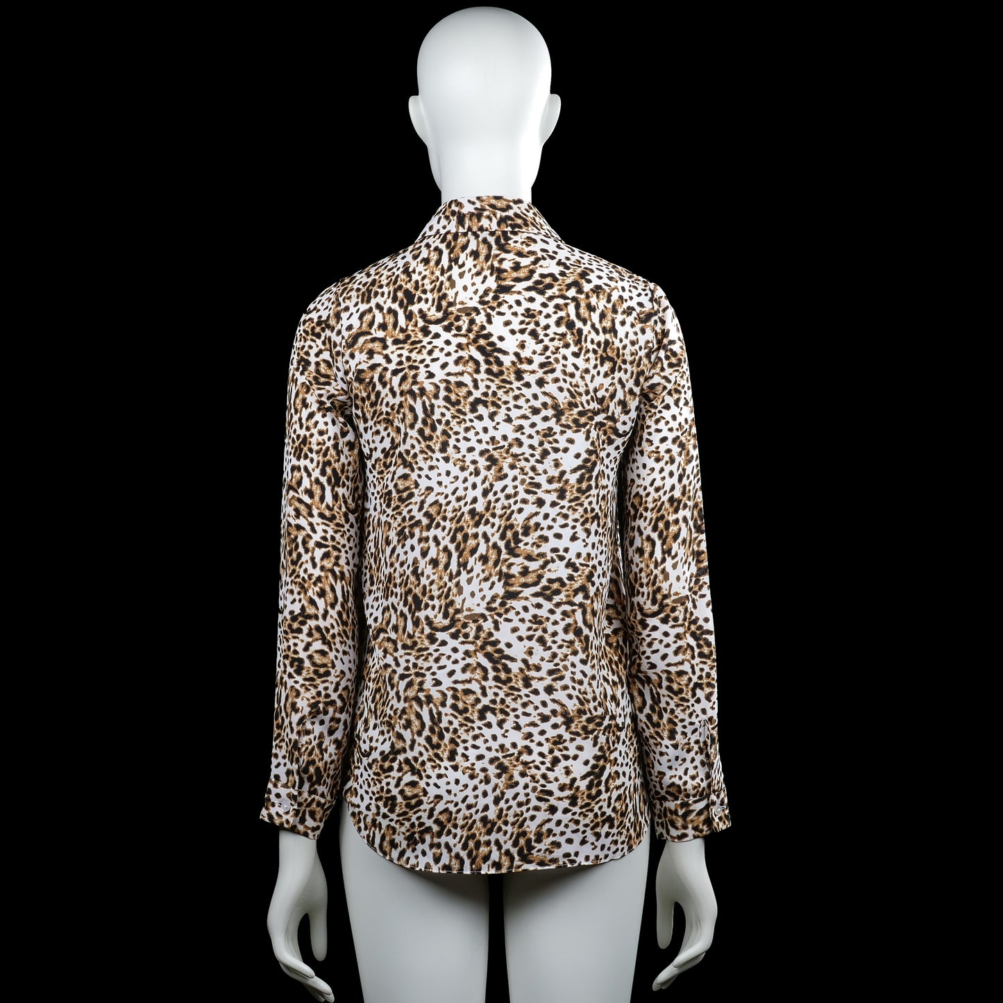 Shirt - White & Brown - Size 32