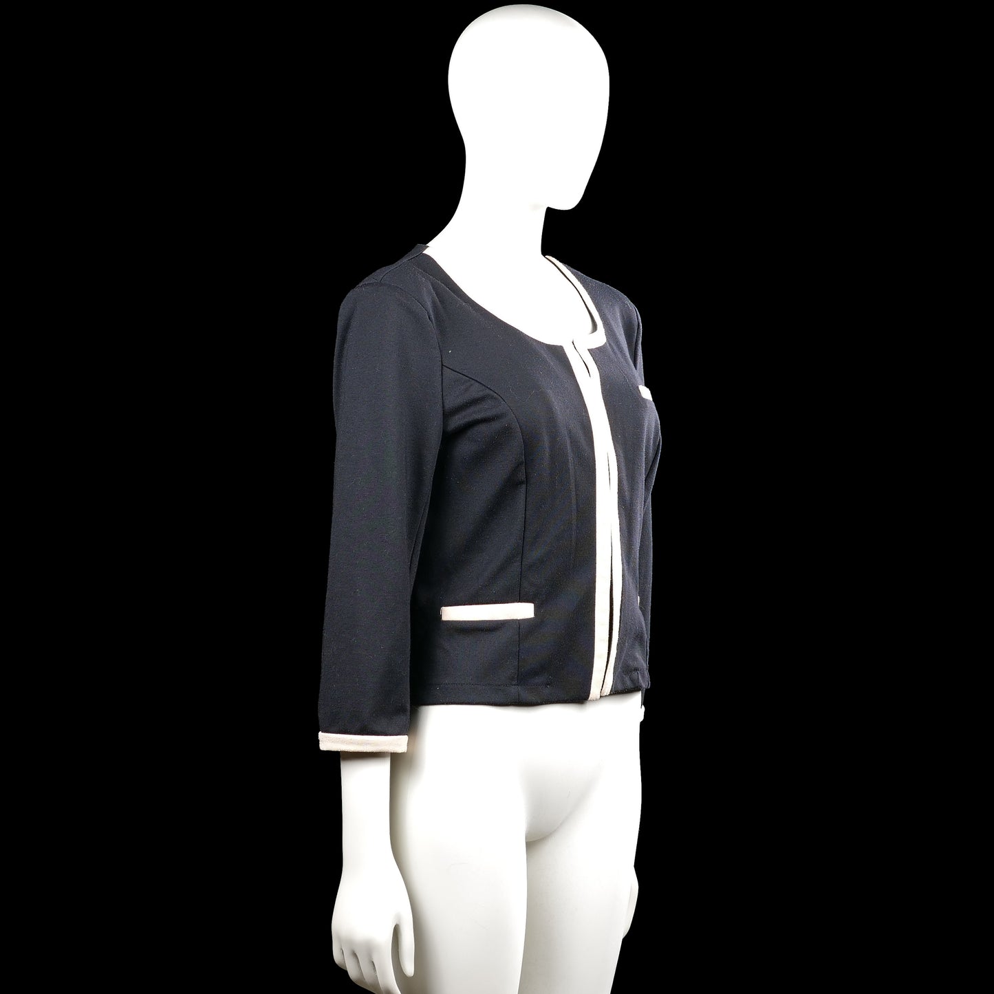 Blazer - Navy & White - Size S