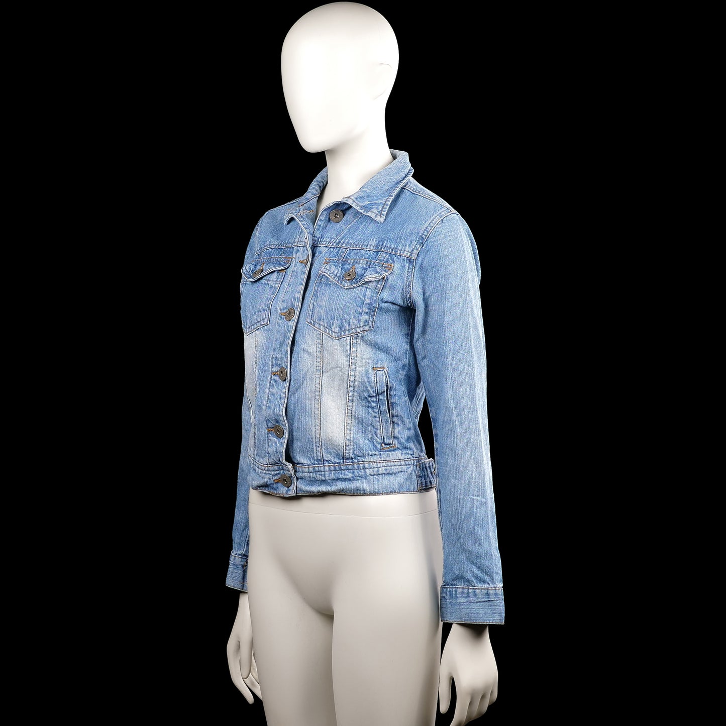 Denim jacket - Denim Blue & Light Blue - Size 38