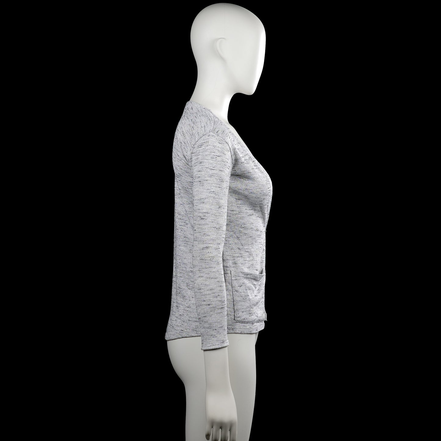 Cardigan - Light Gray - Size 134, 140