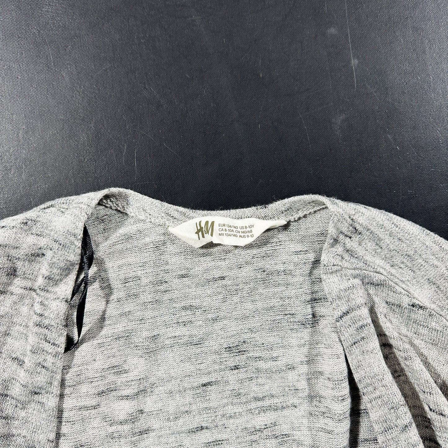 Cardigan - Light Gray - Size 134, 140