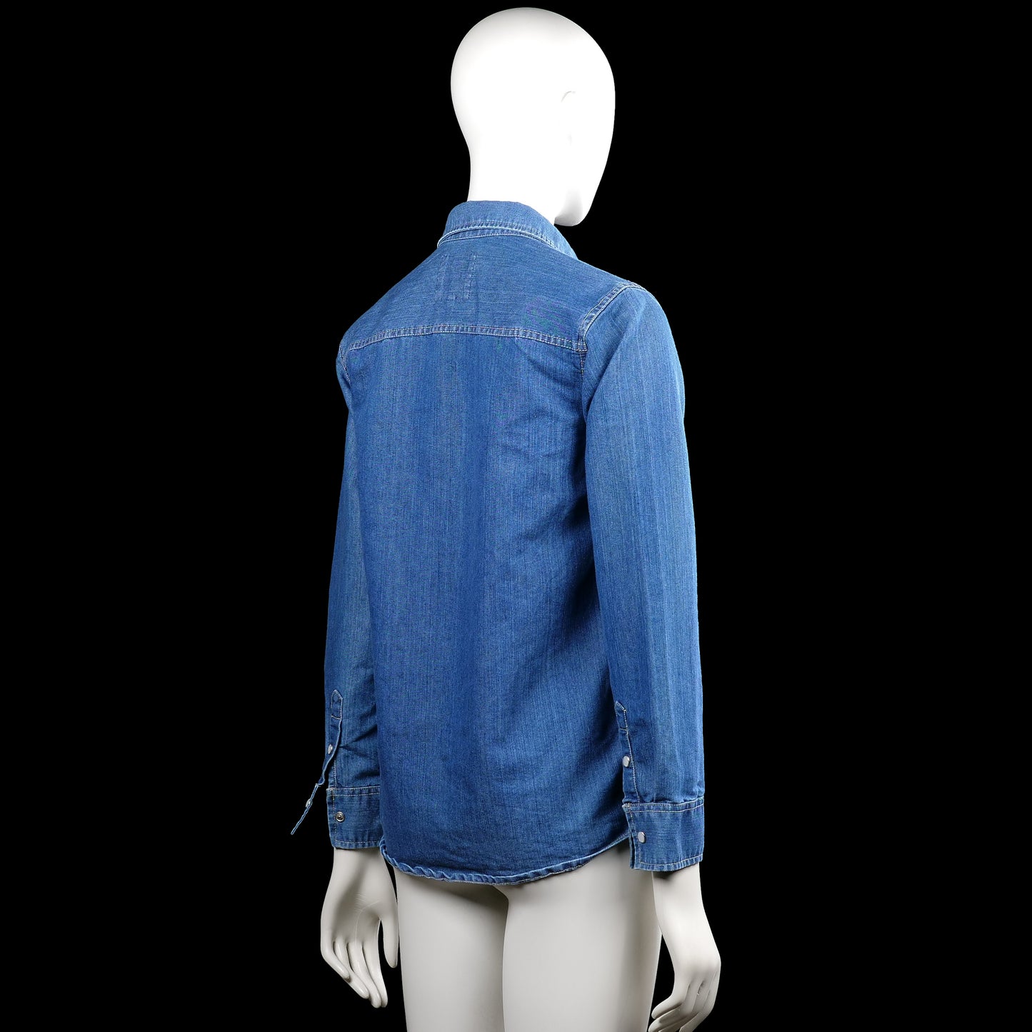 Shirt - Denim Blue - Size 160