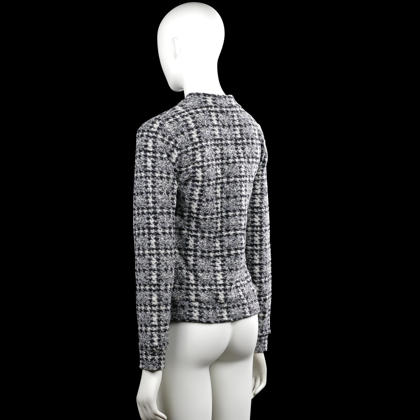 Bomber jacket - Gray & Black - Size XS