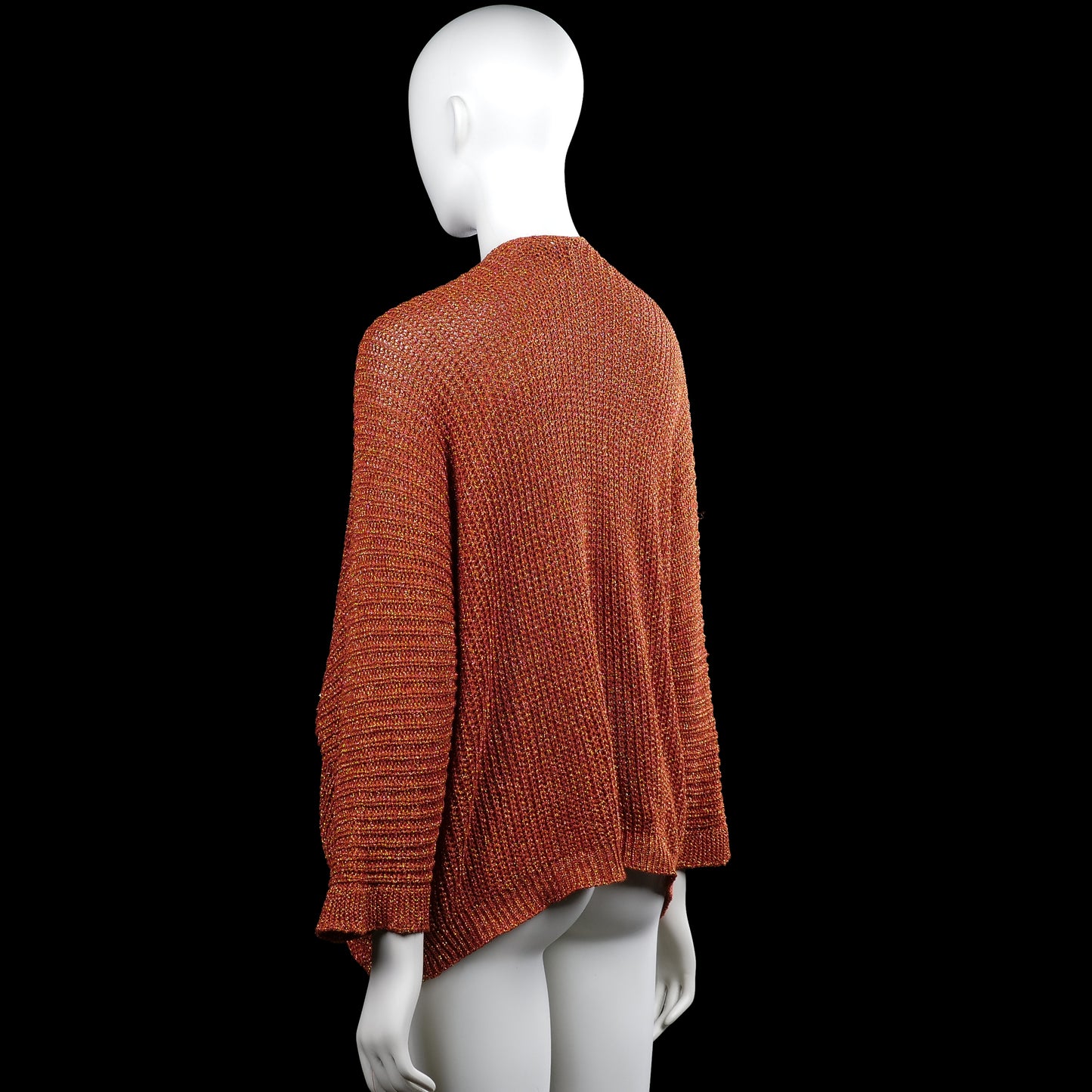 Cardigan - Rust & Amber - Size S, M