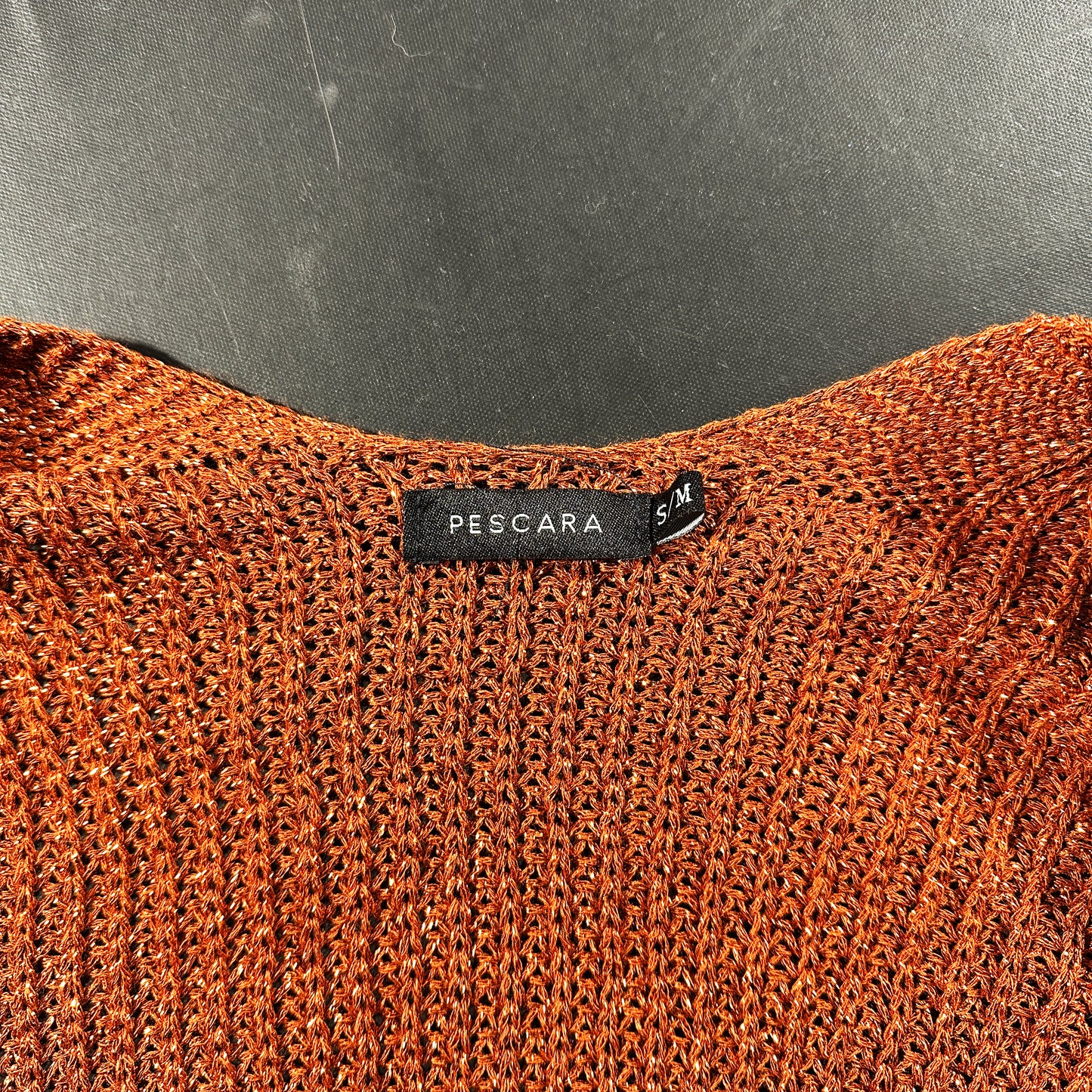 Cardigan - Rust & Amber - Size S, M