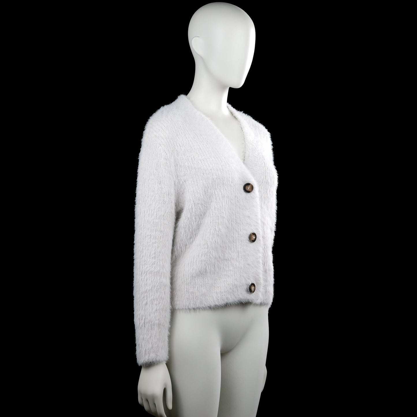 Cardigan - White - Size M