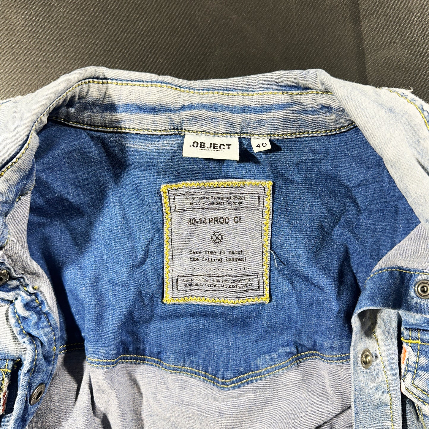 Shirt - Light Blue - Size 40