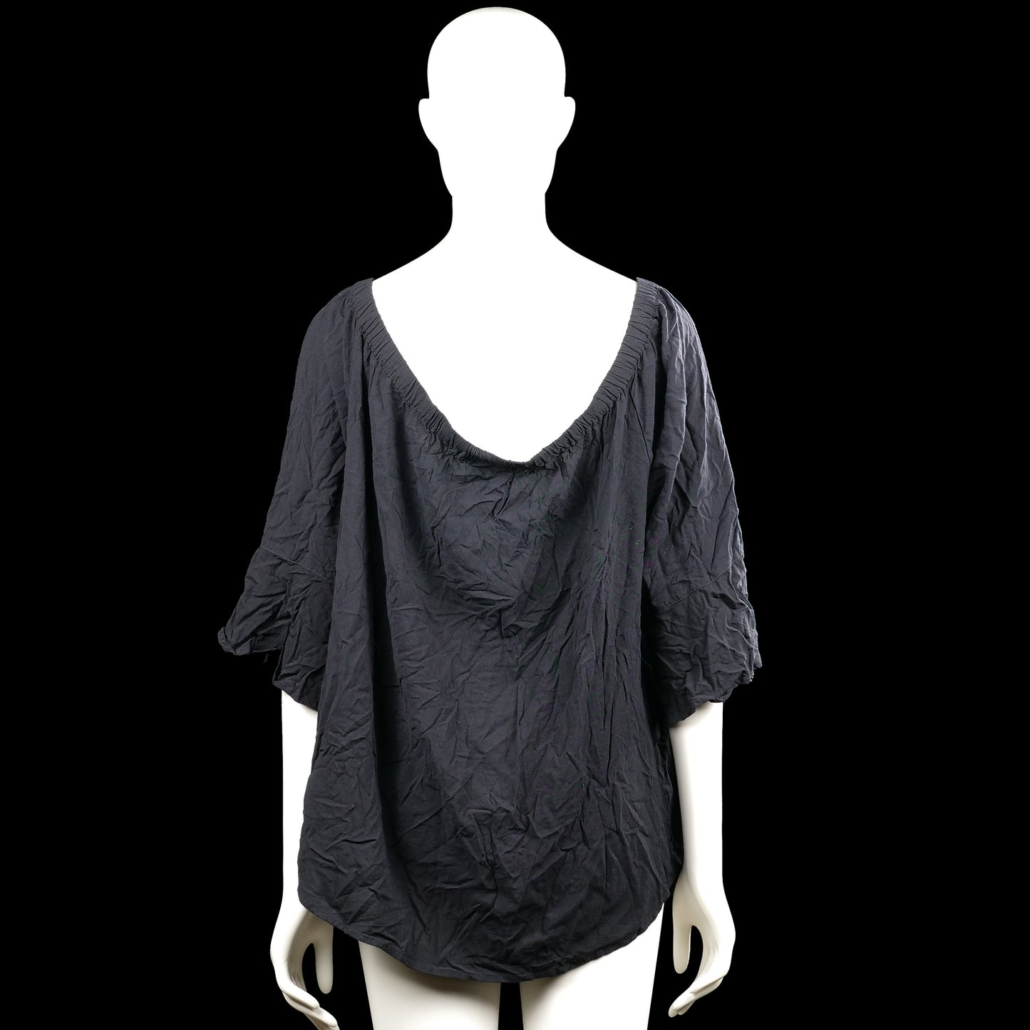 Blouse - Black - Size 50, 52