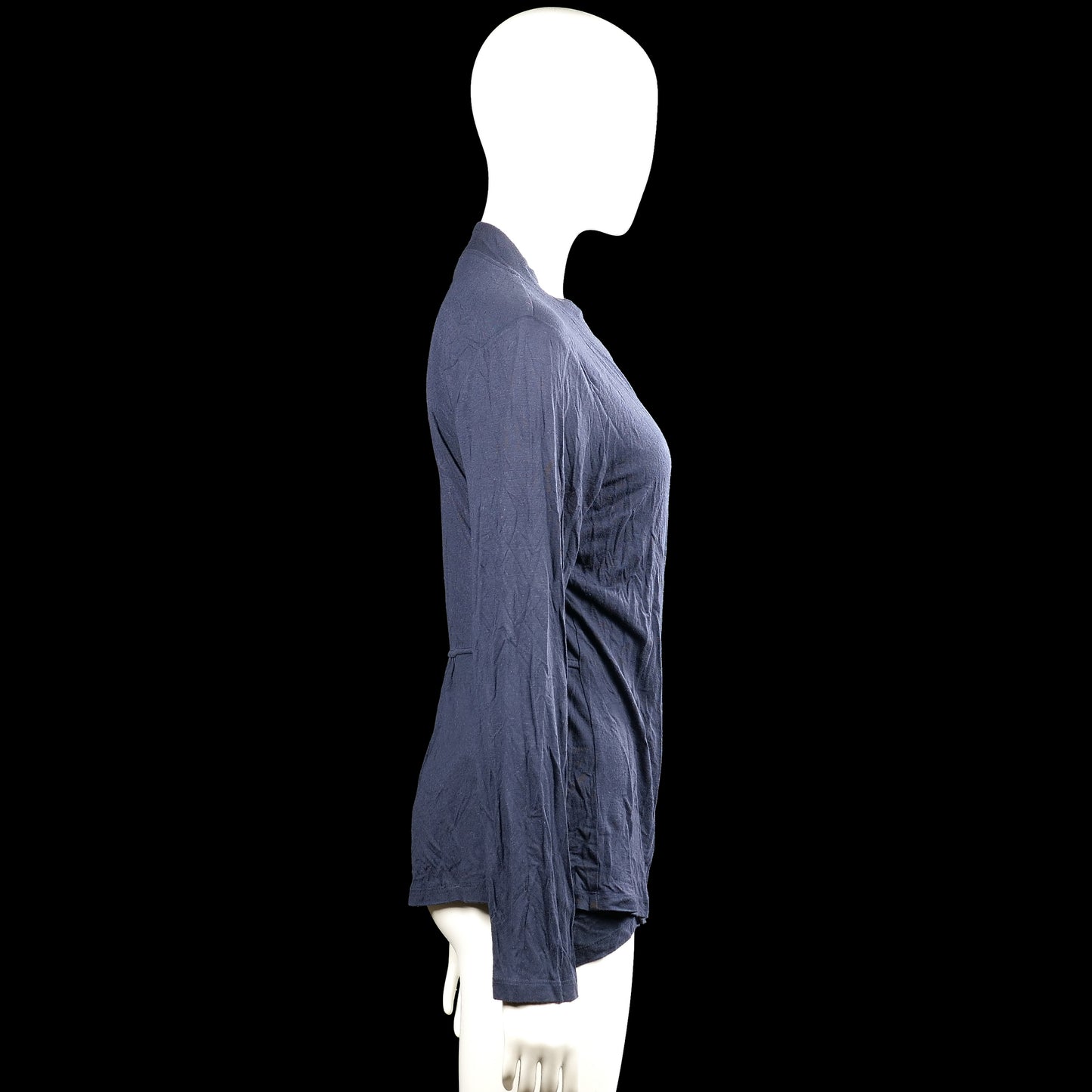 Long-sleeve top - Navy - Size L