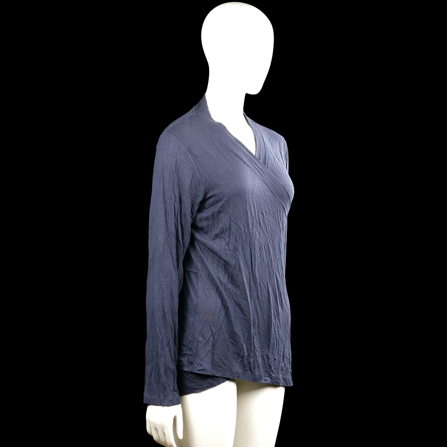 Long-sleeve top - Navy - Size L
