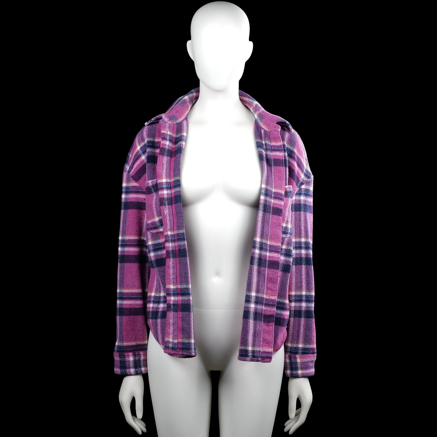 Shirt - Purple & Black - Size 34