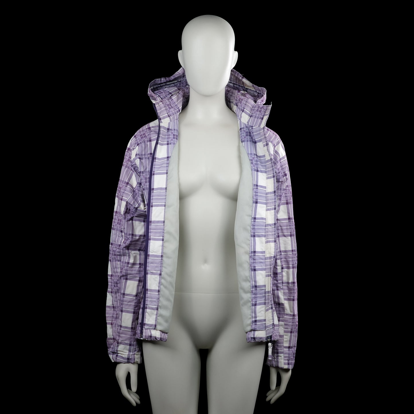 Windbreaker - Purple & White - Size 38