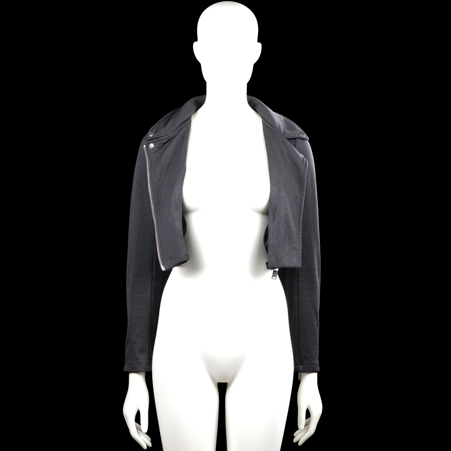 Biker jacket - Black - Size XS