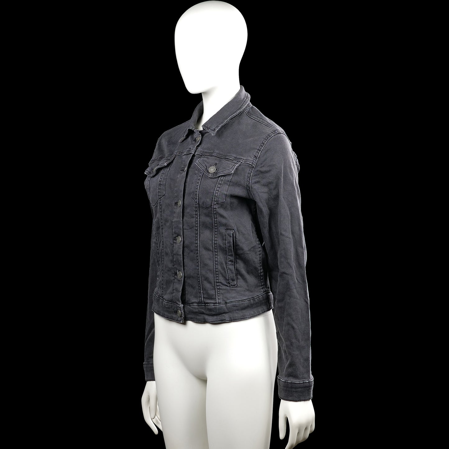 Denim jacket - Charcoal - Size M