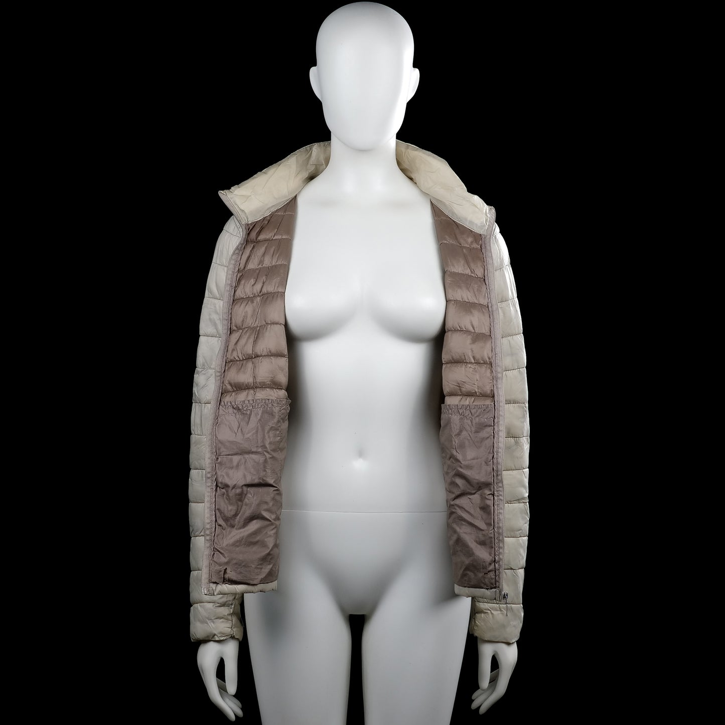 Padded jacket - Beige - Size L
