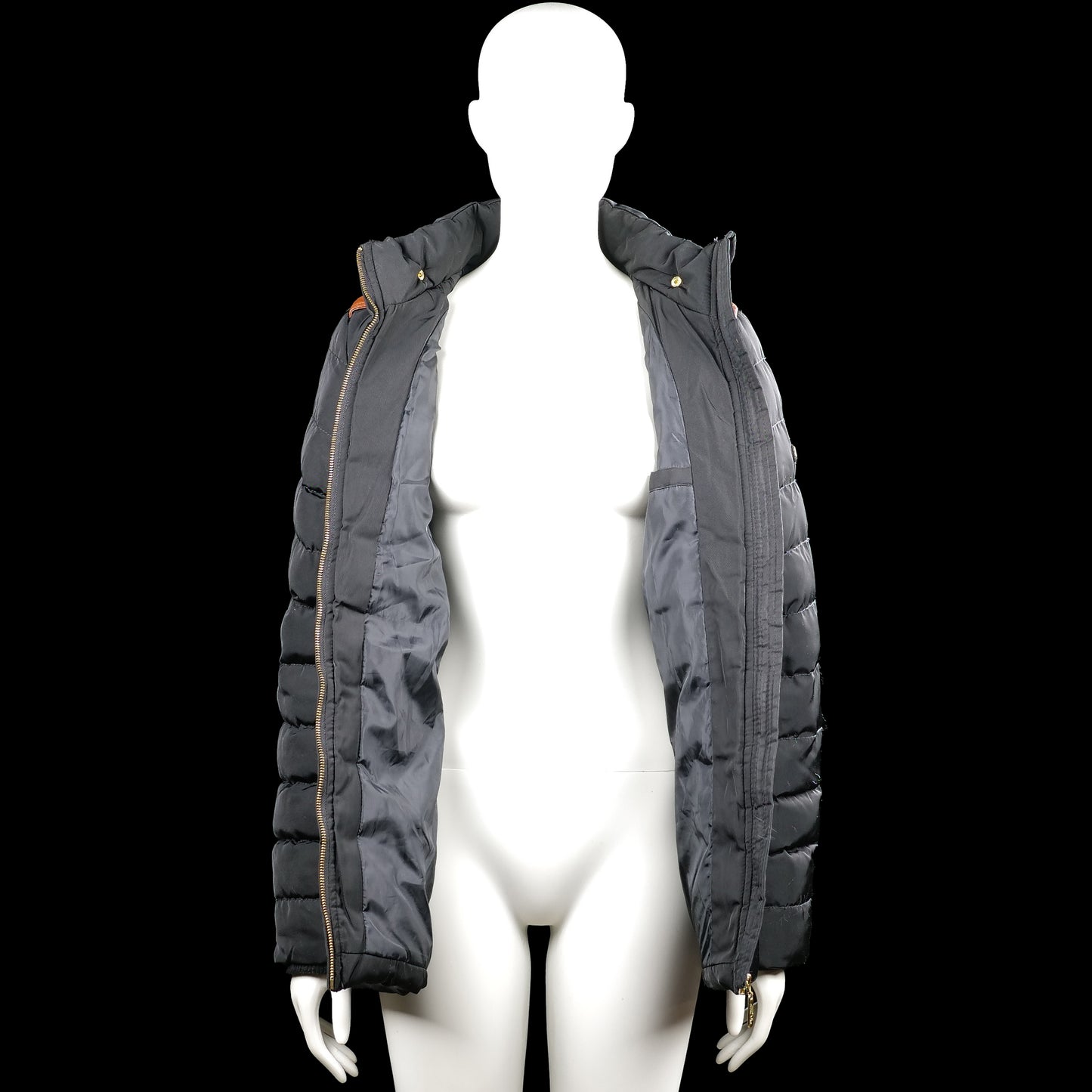 Padded coat - Black & Brown - Size M