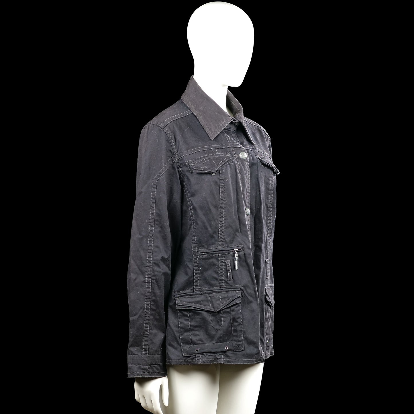 Safari jacket - Black - Size L