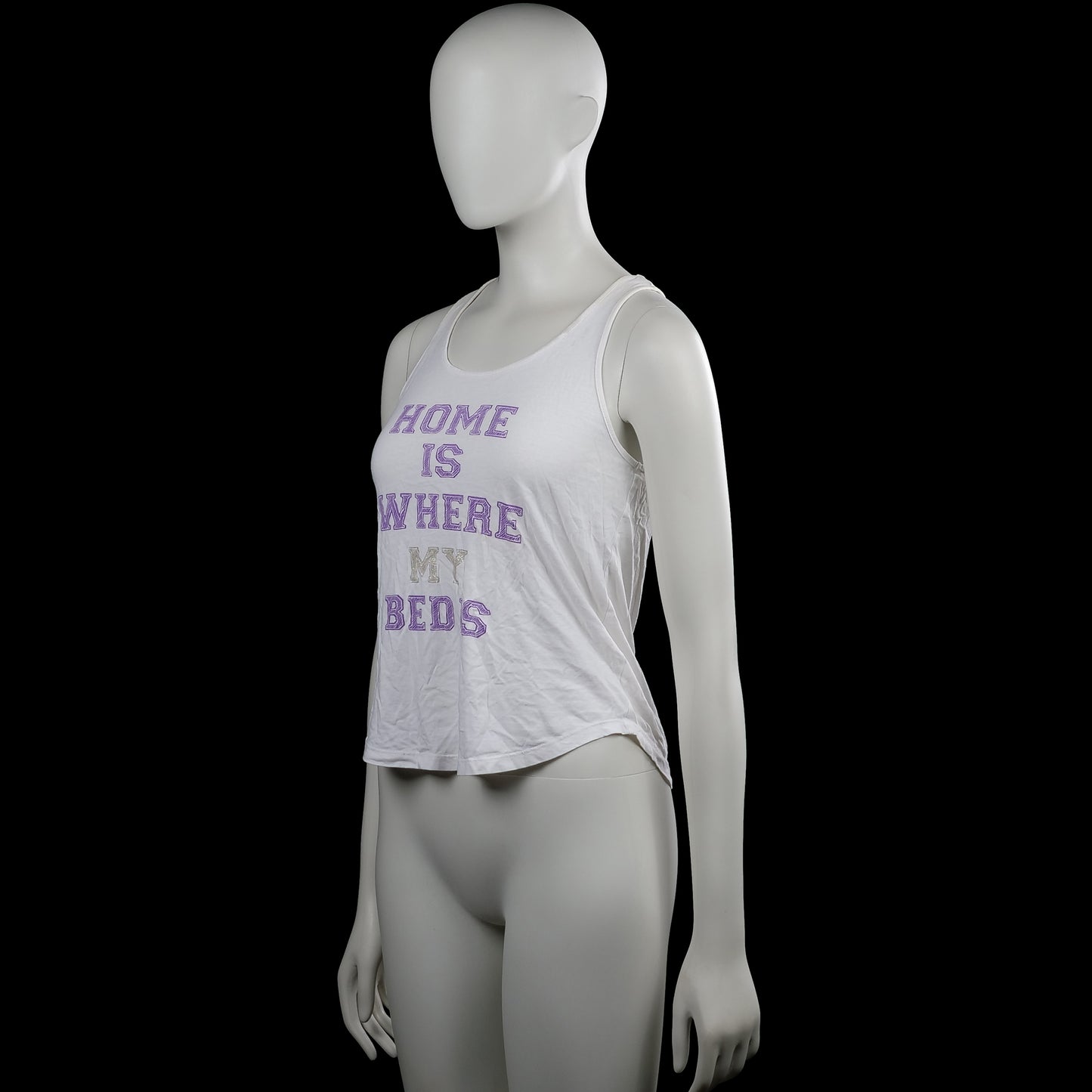 Tank top - White & Purple - Size 146, 152