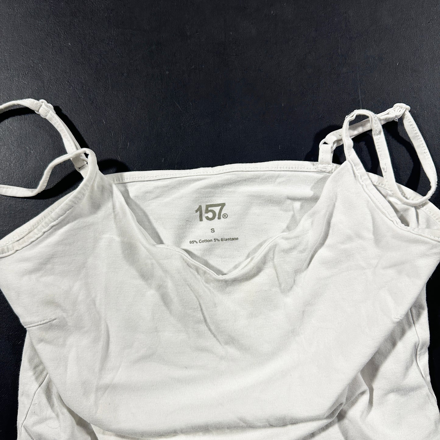 Tank top - White - Size S