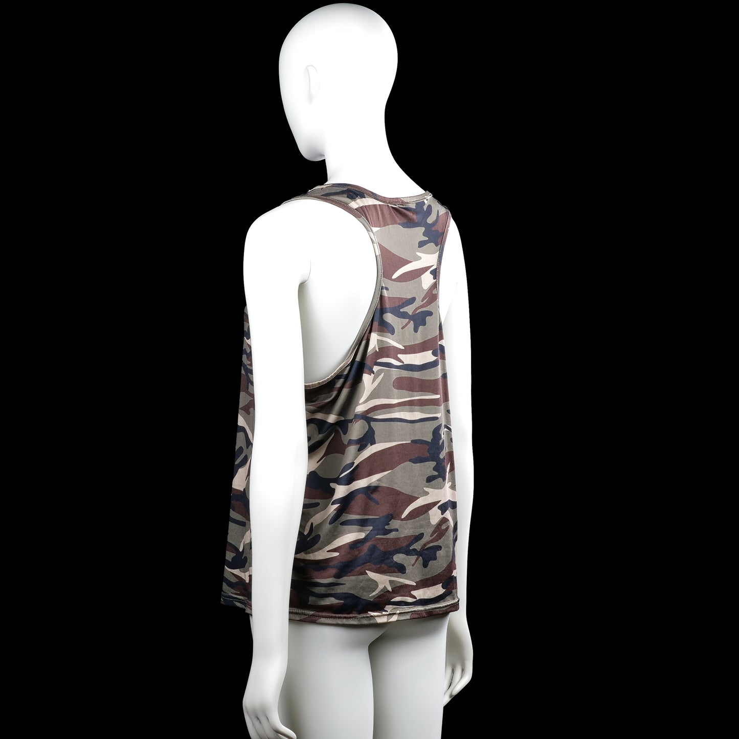Tank top - Olive & Navy - Size M