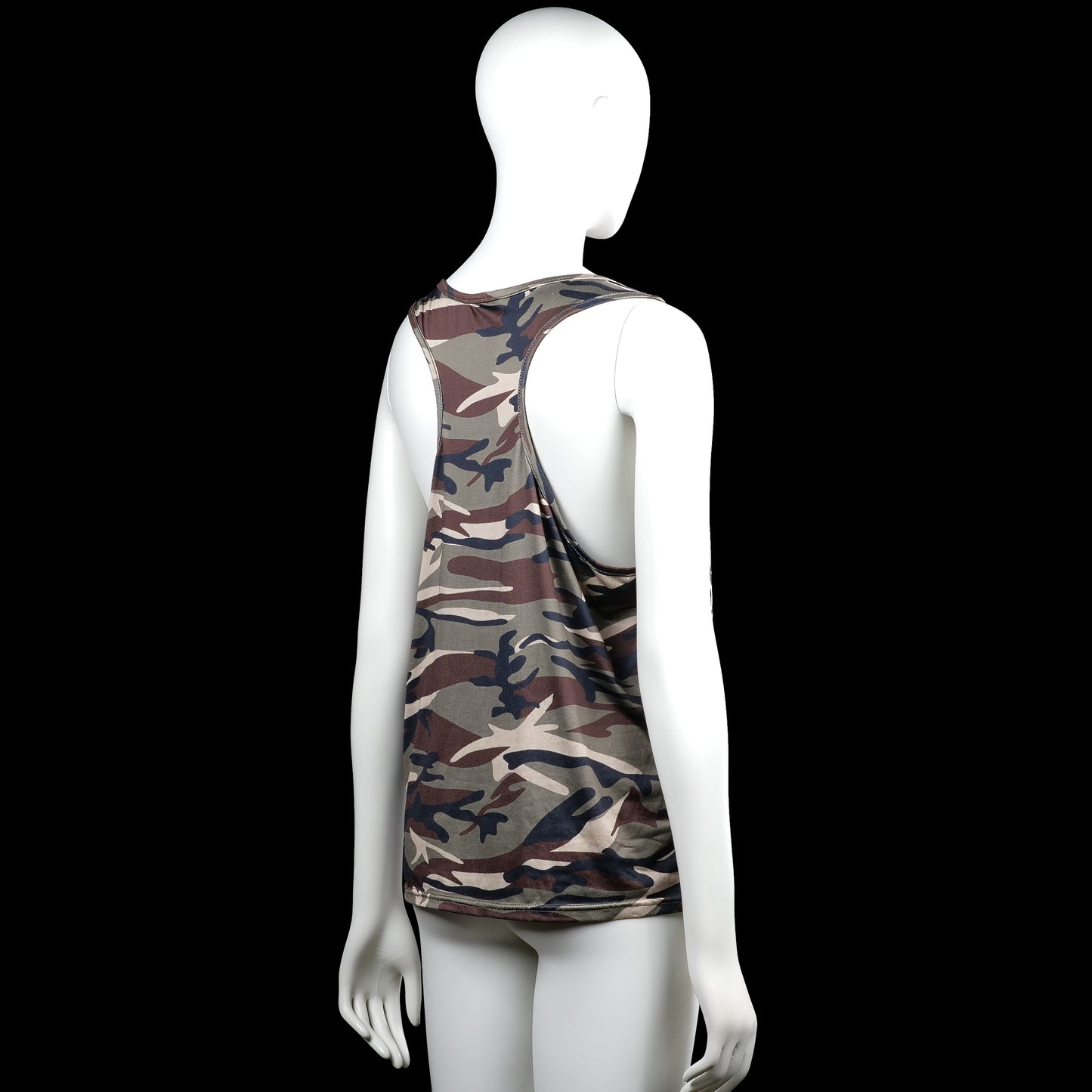 Tank top - Olive & Navy - Size M