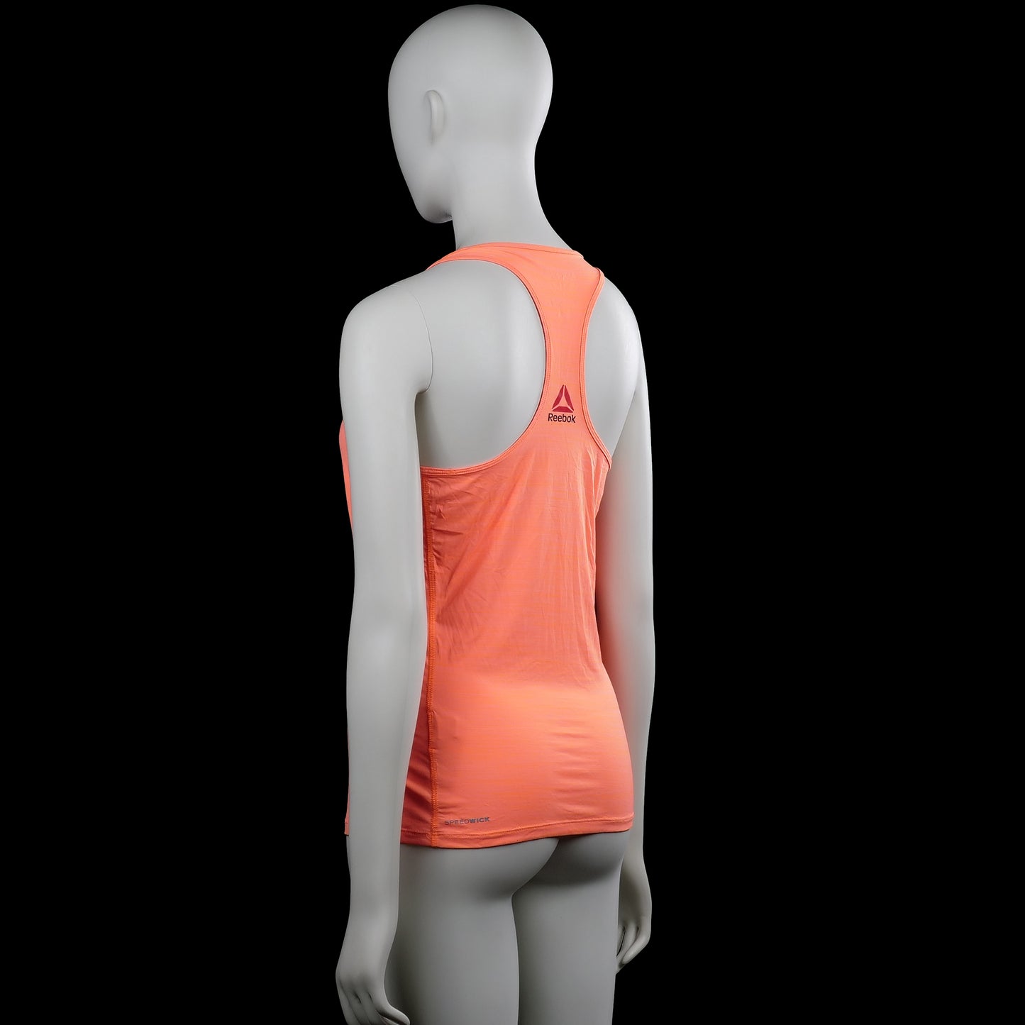 Sports top - Orange & Black - Size S