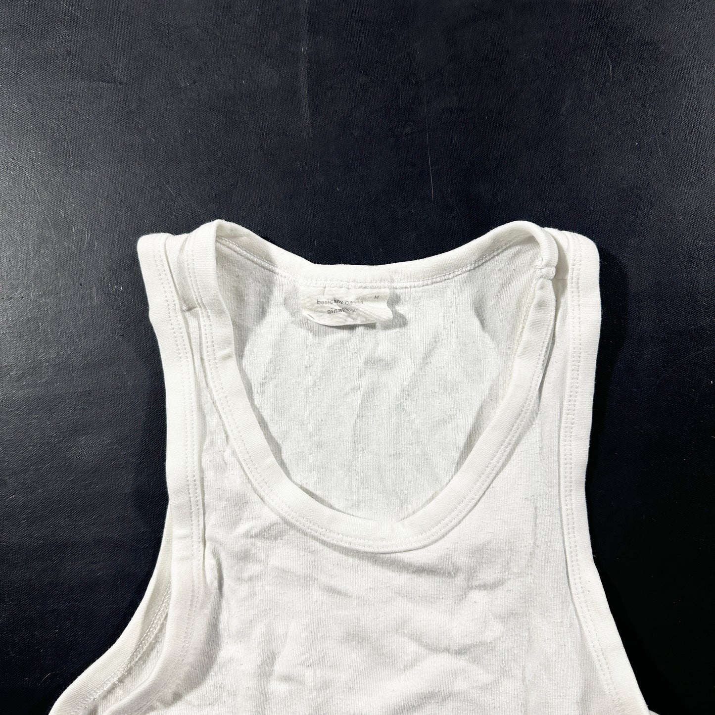 Tank top - White - Size M