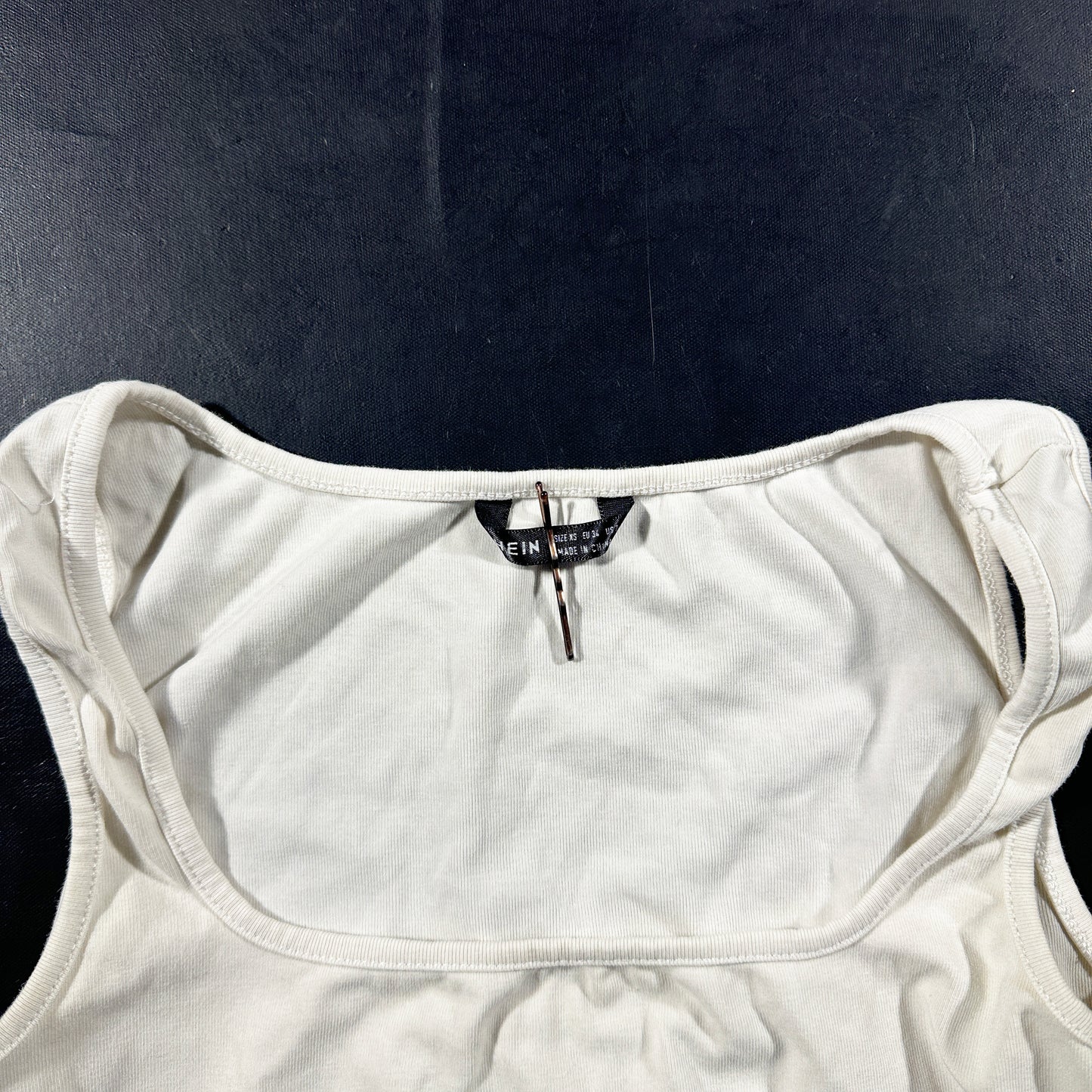 Tank top - White - Size XS