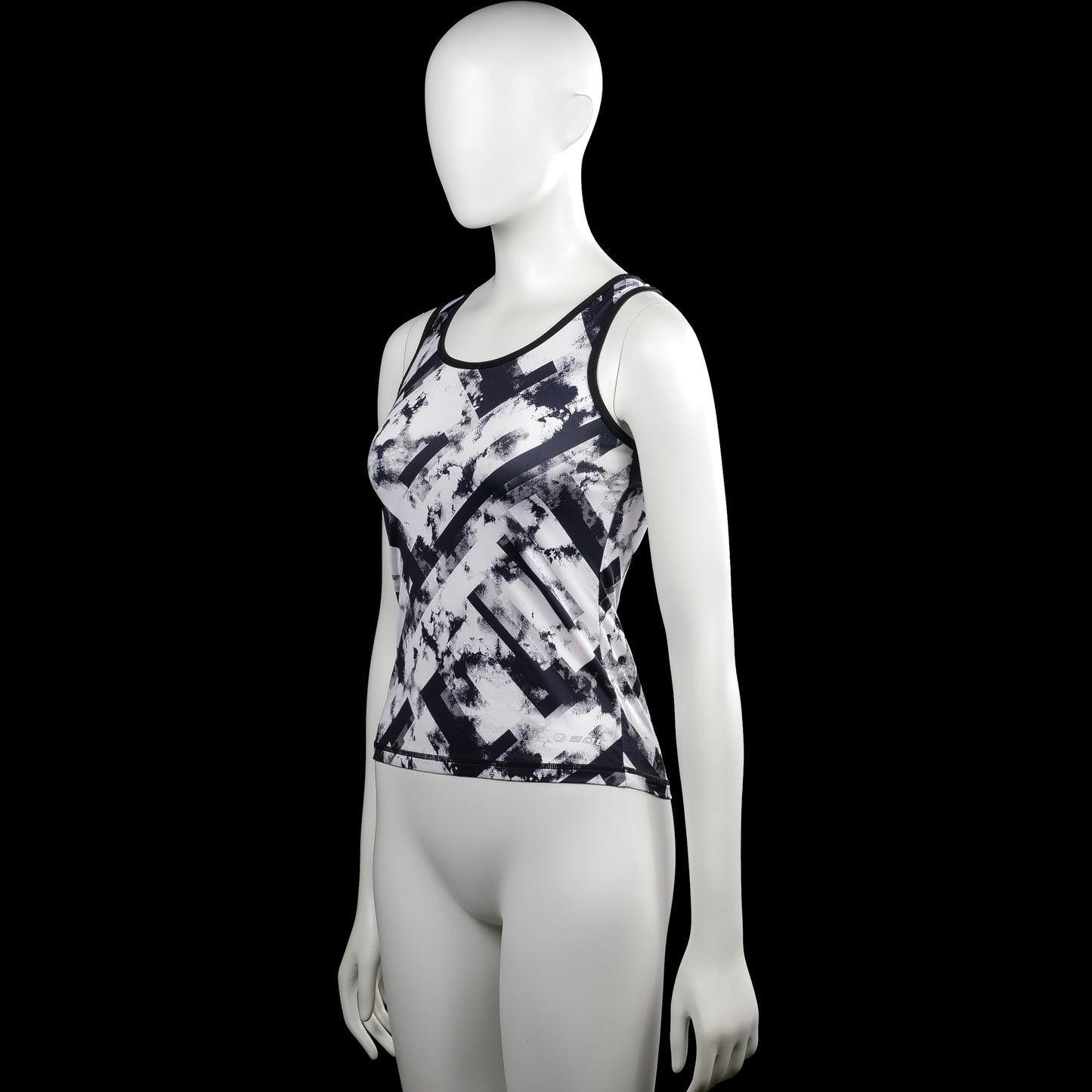 Tank top - White & Black - Size 146, 152
