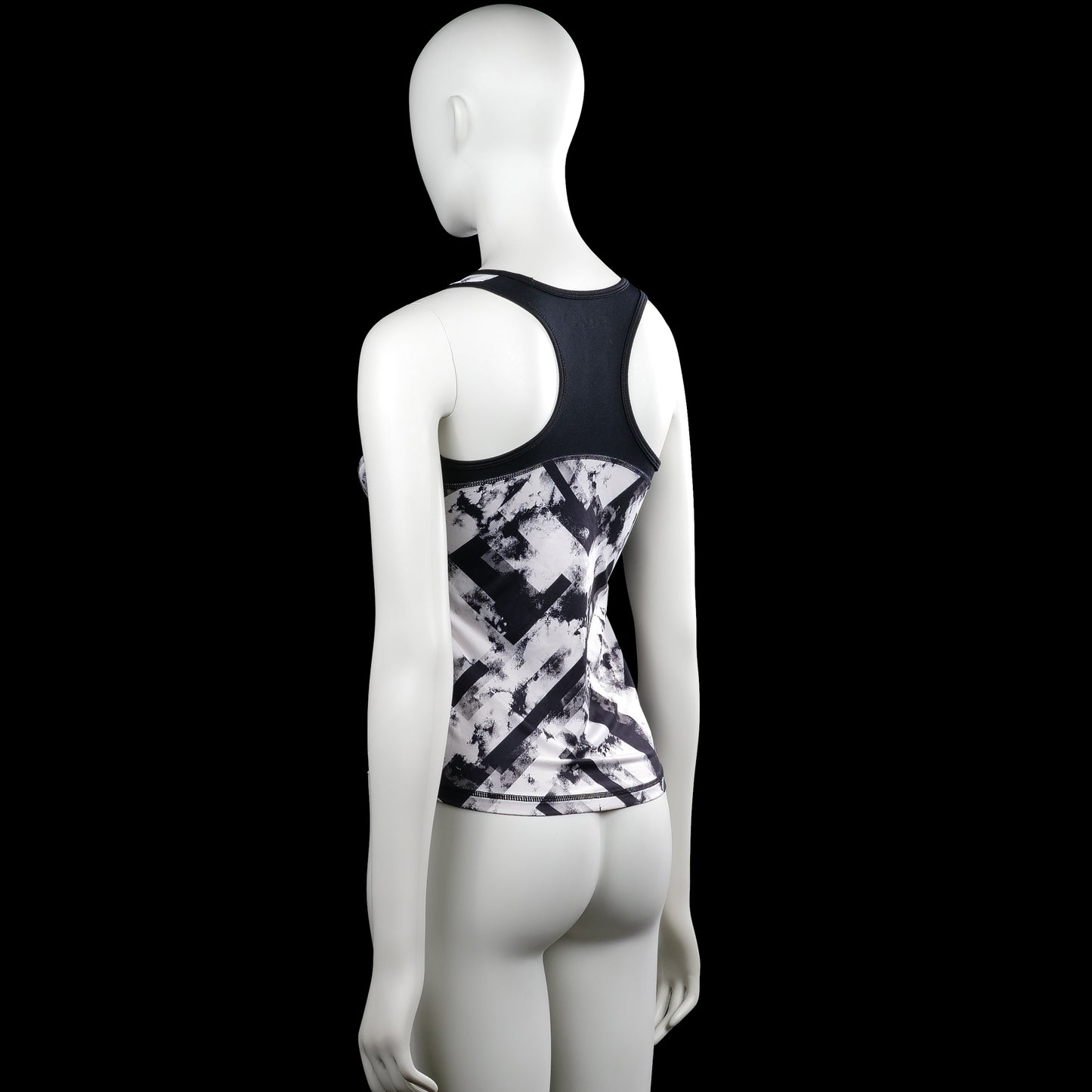 Tank top - White & Black - Size 146, 152