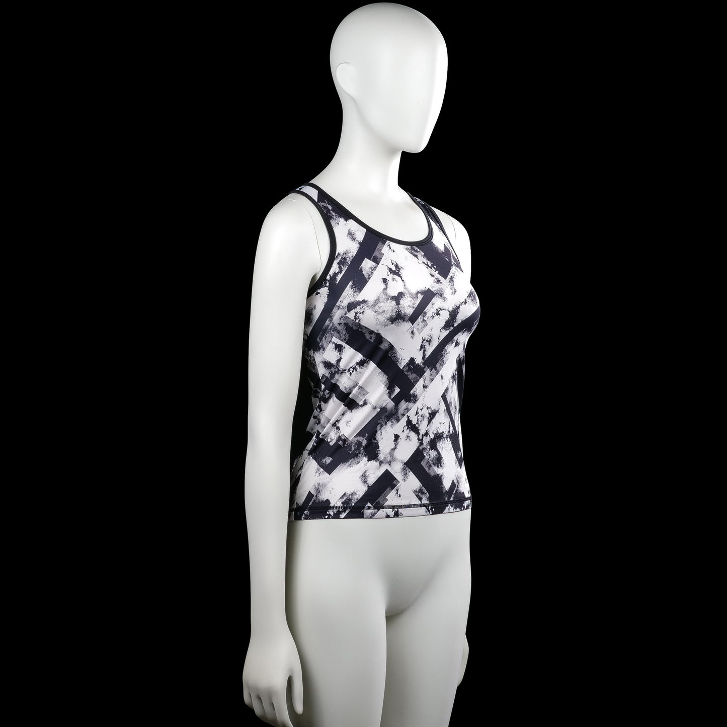 Tank top - White & Black - Size 146, 152
