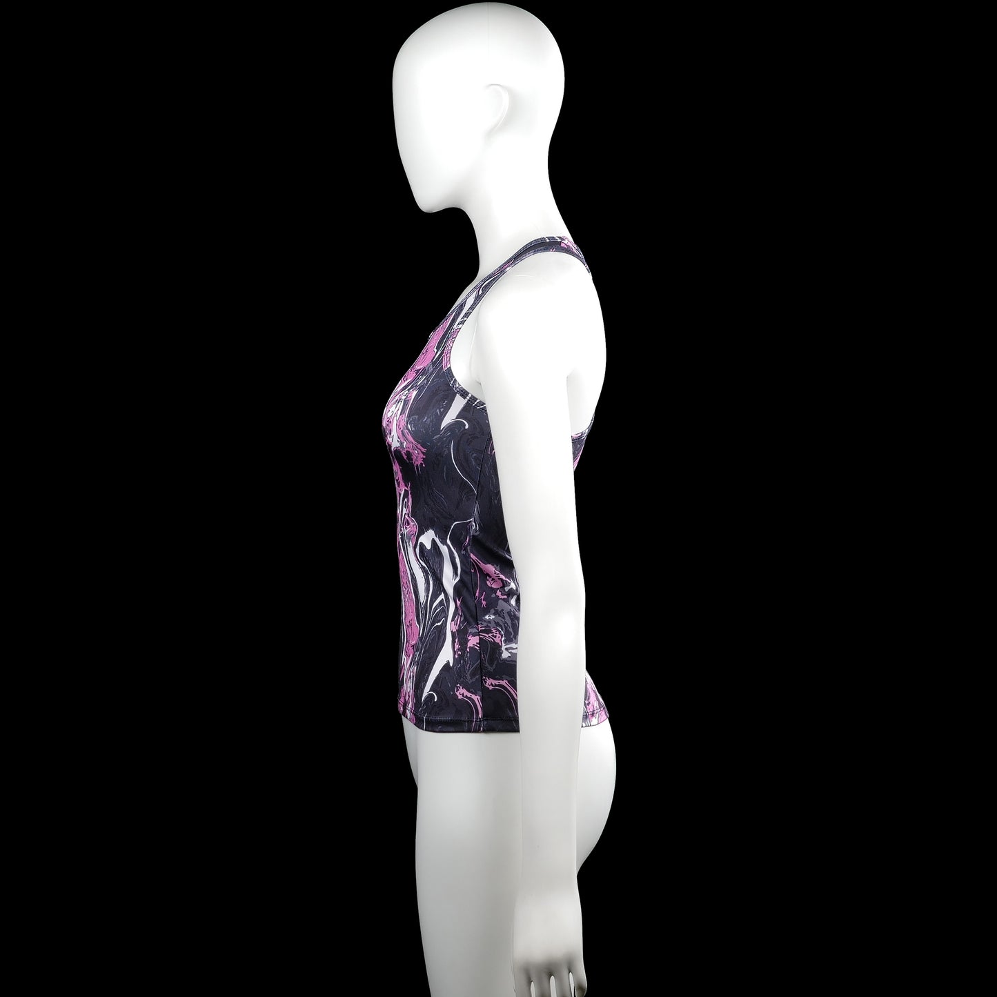 Tank top - Black & Pink - Size 140
