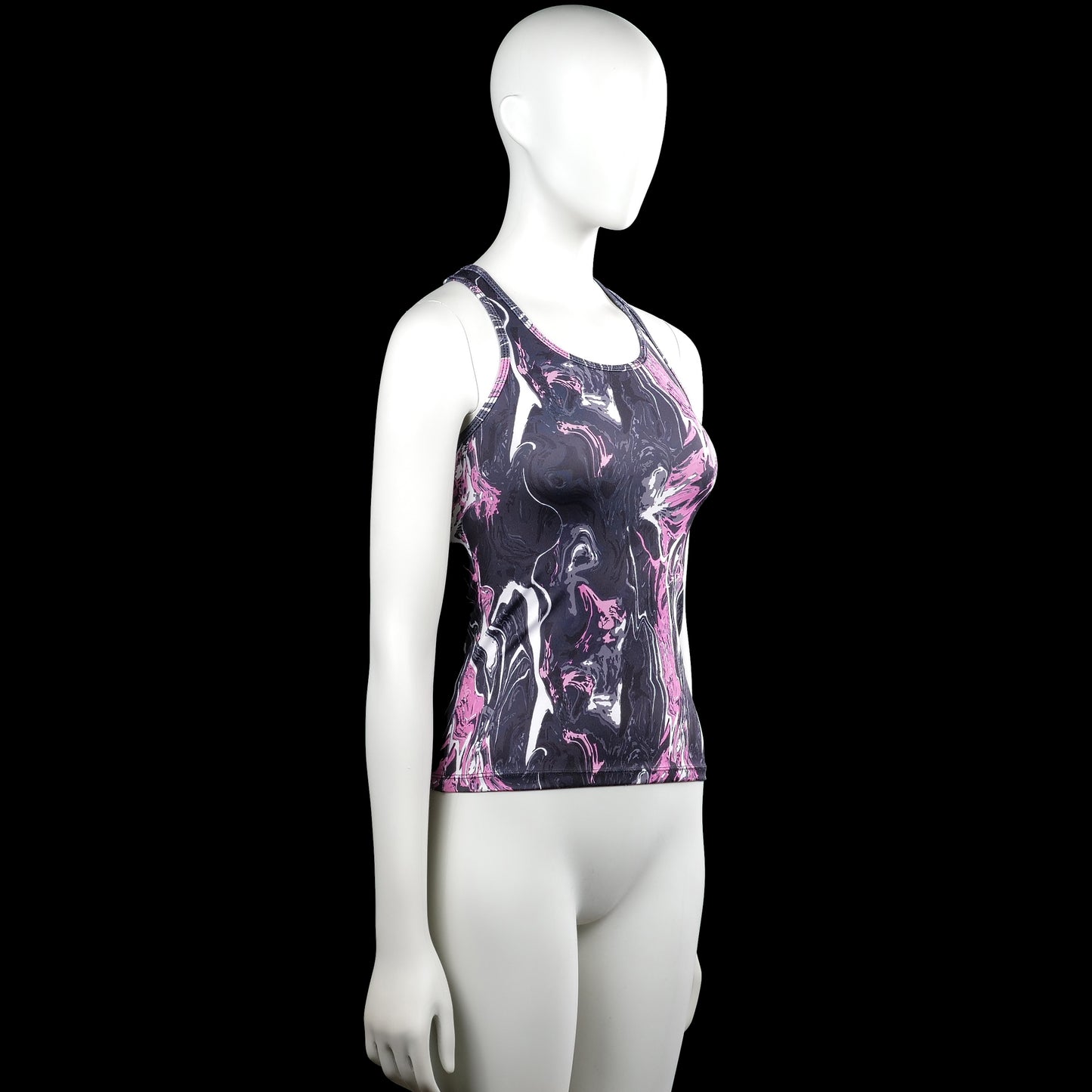 Tank top - Black & Pink - Size 140