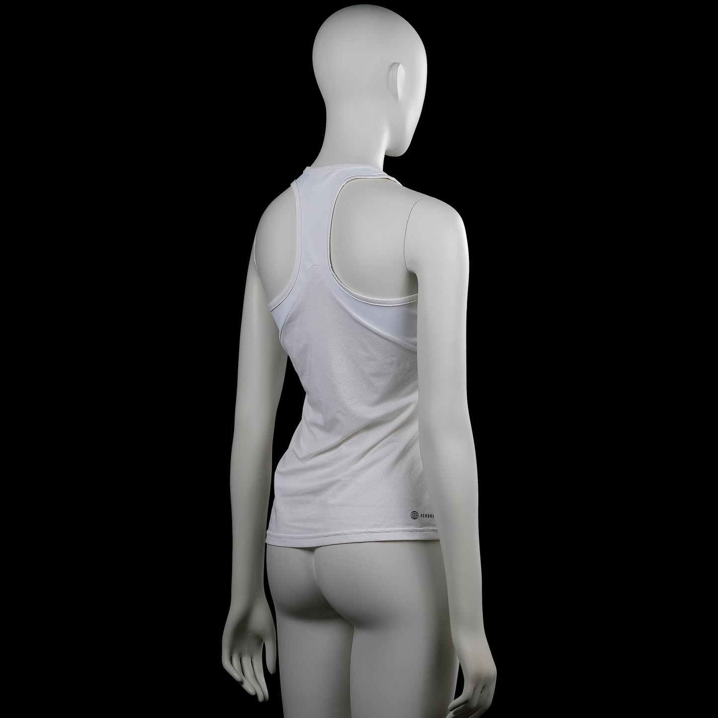 Sports top - White & Light Gray - Size M