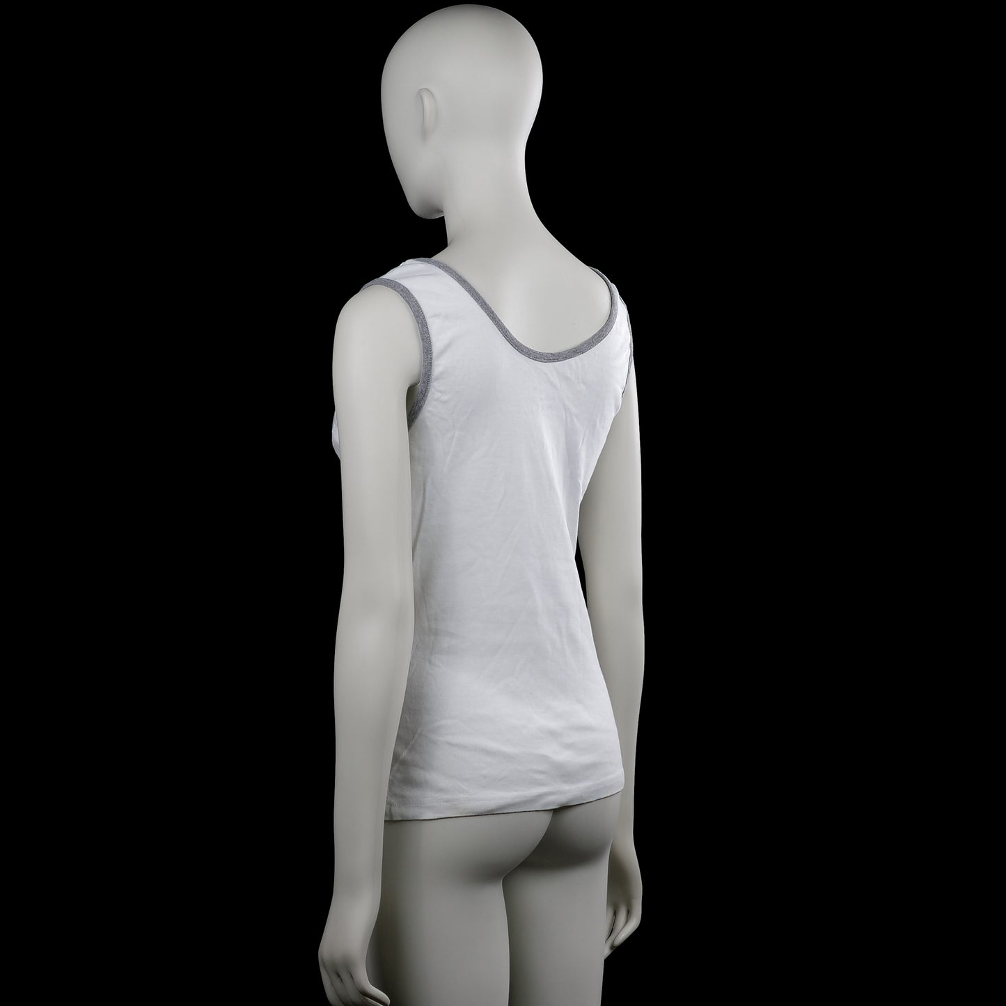 Tank top - White & Gray - Size M