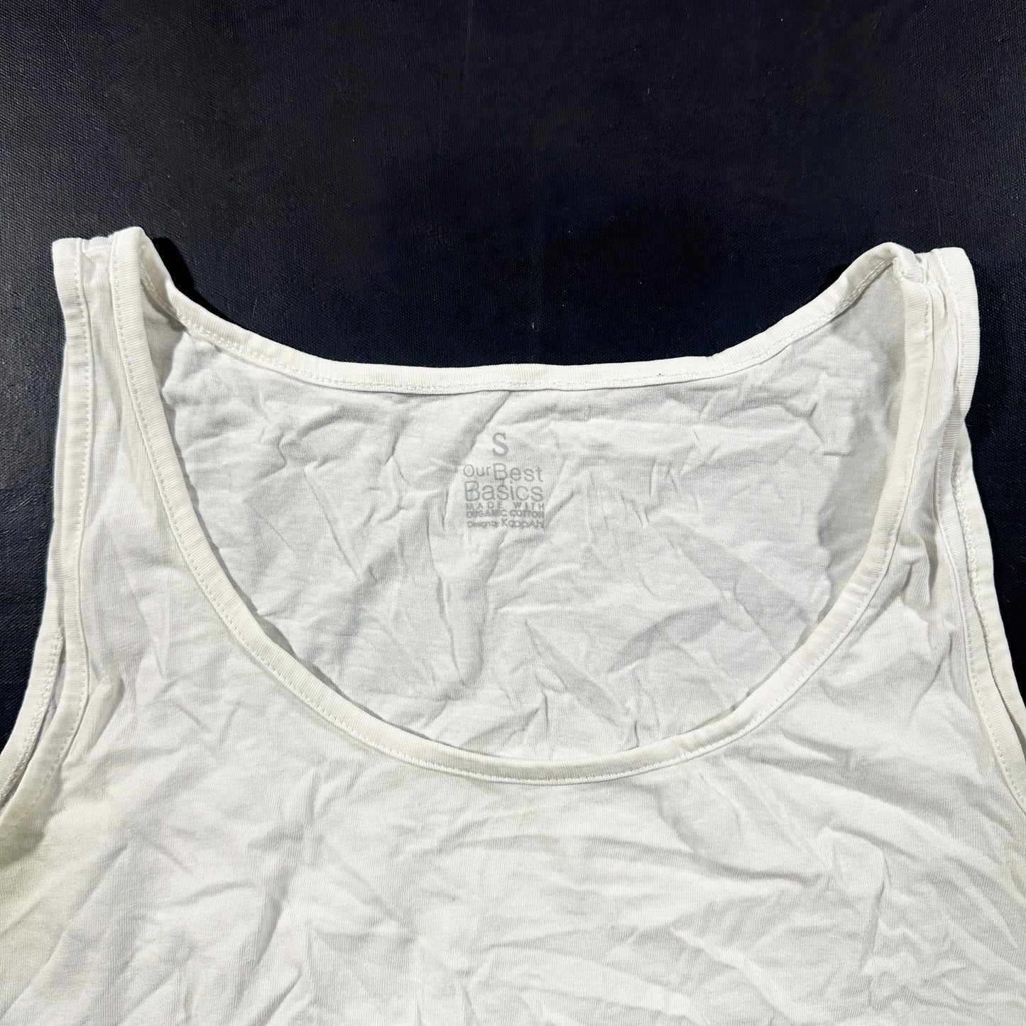 Tank top - White - Size S