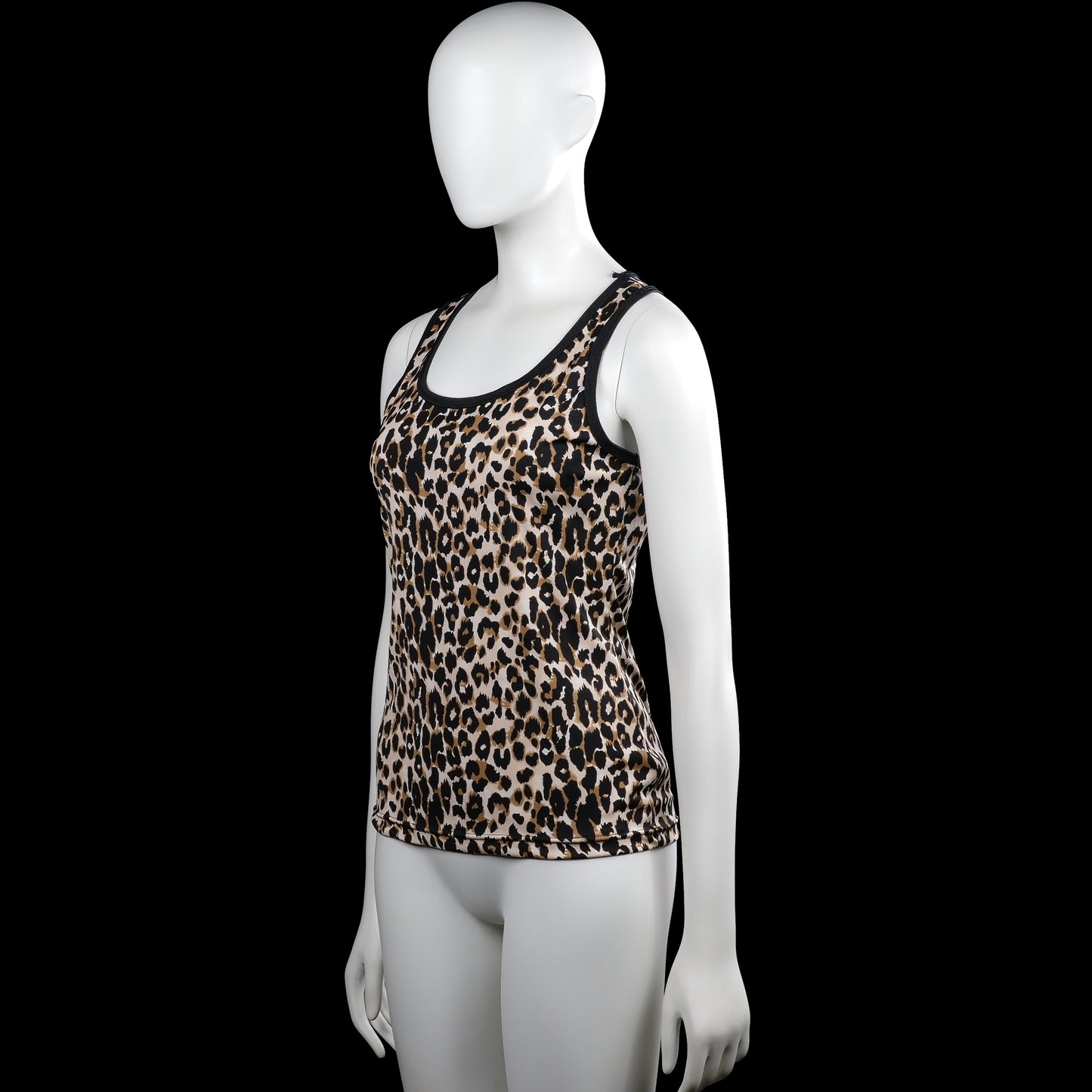 Tank top - Beige & Brown - Size S, M