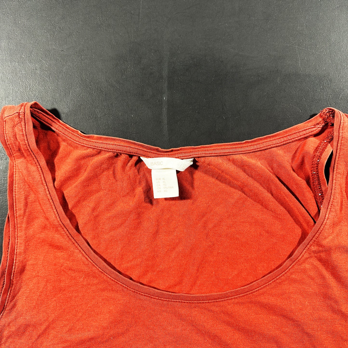 Tank top - Red - Size XL