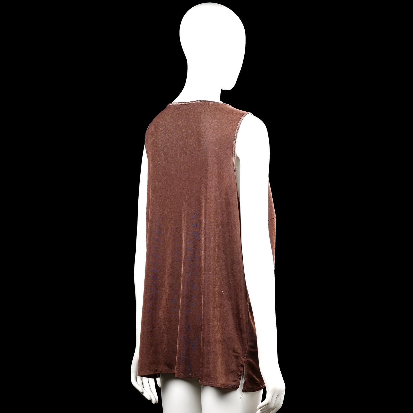Tunic - Brown & Purple - Size L