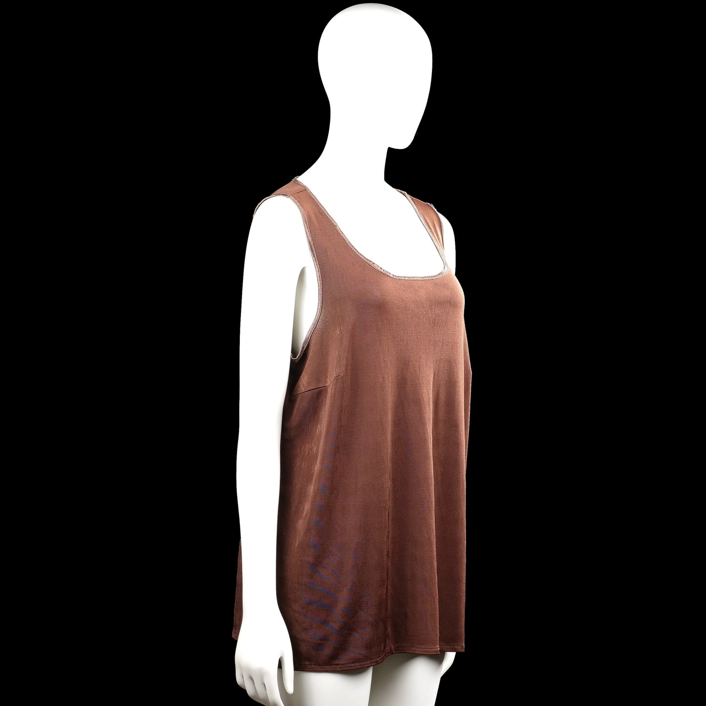 Tunic - Brown & Purple - Size L