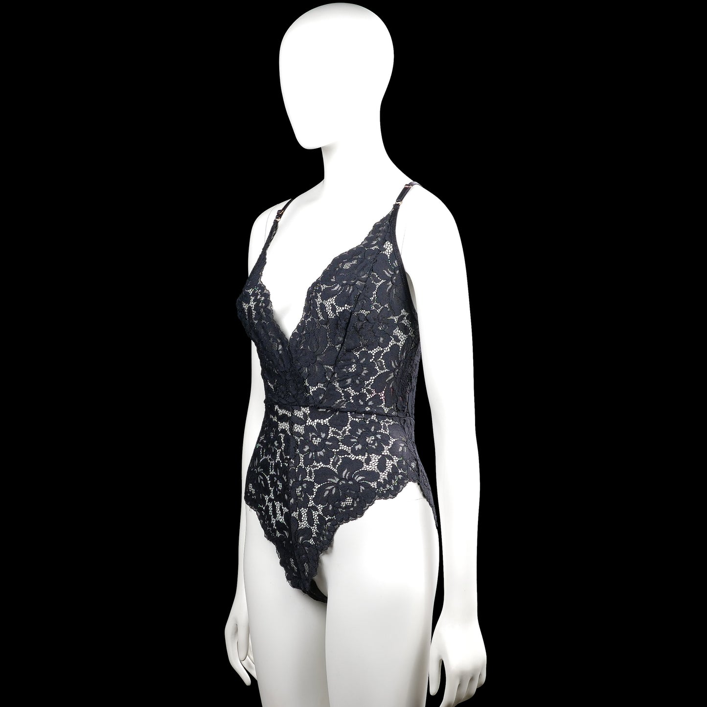 Bodysuit - Navy & Black - Size M