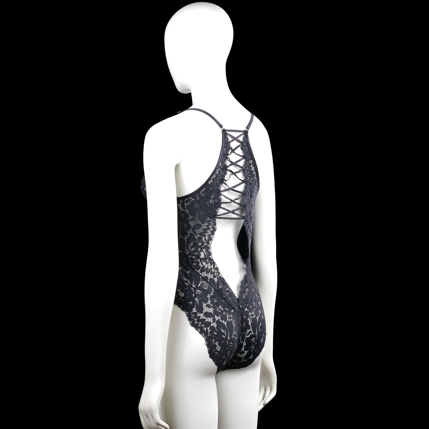 Bodysuit - Navy & Black - Size M