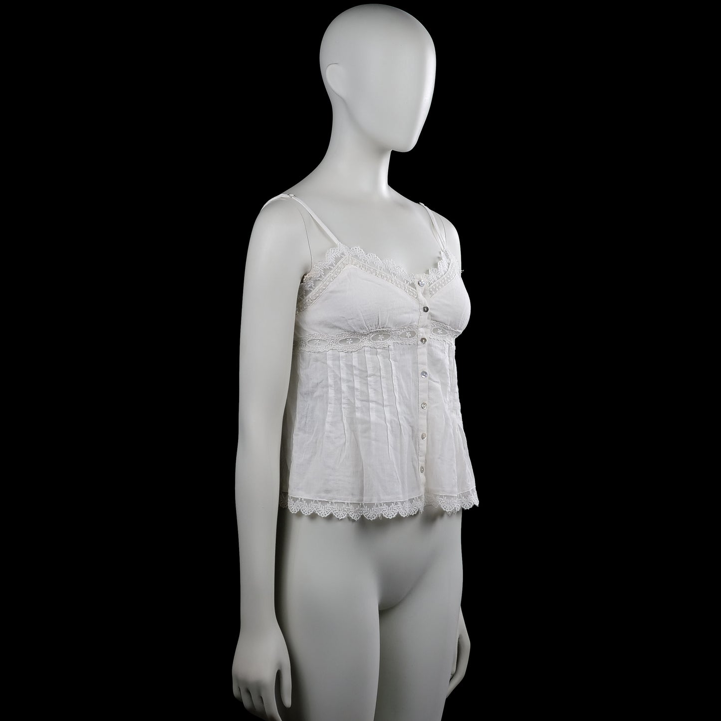 Tank top - White - Size S