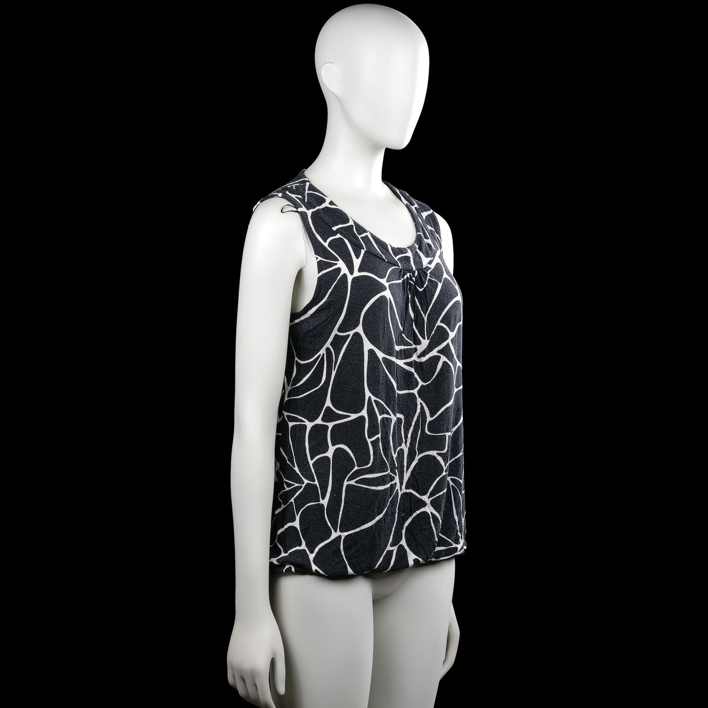 Tank top - Black & White - Size L