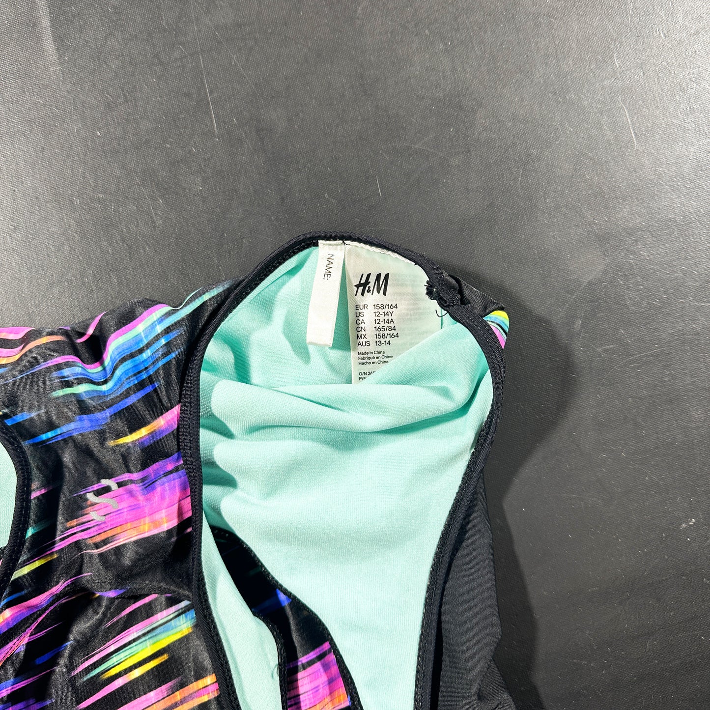 Bodysuit - Multicolored - Size 158, 164