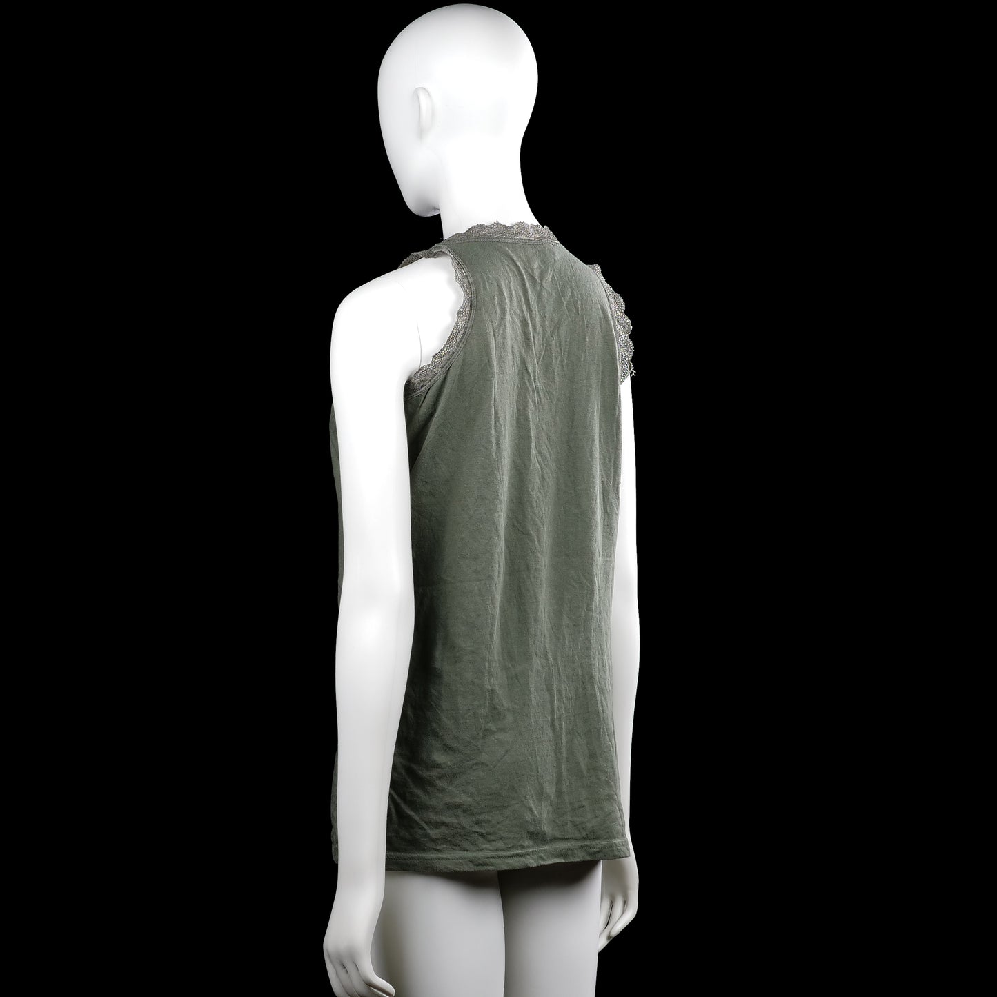 Tank top - Olive & Gray - Size L