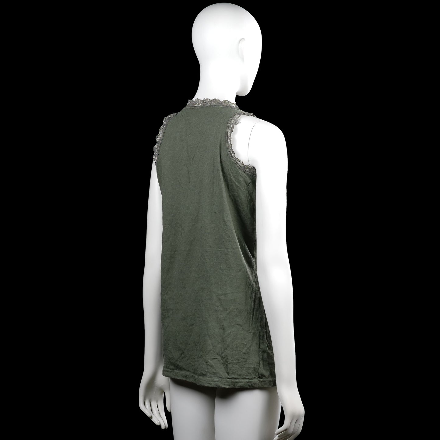 Tank top - Olive & Gray - Size L