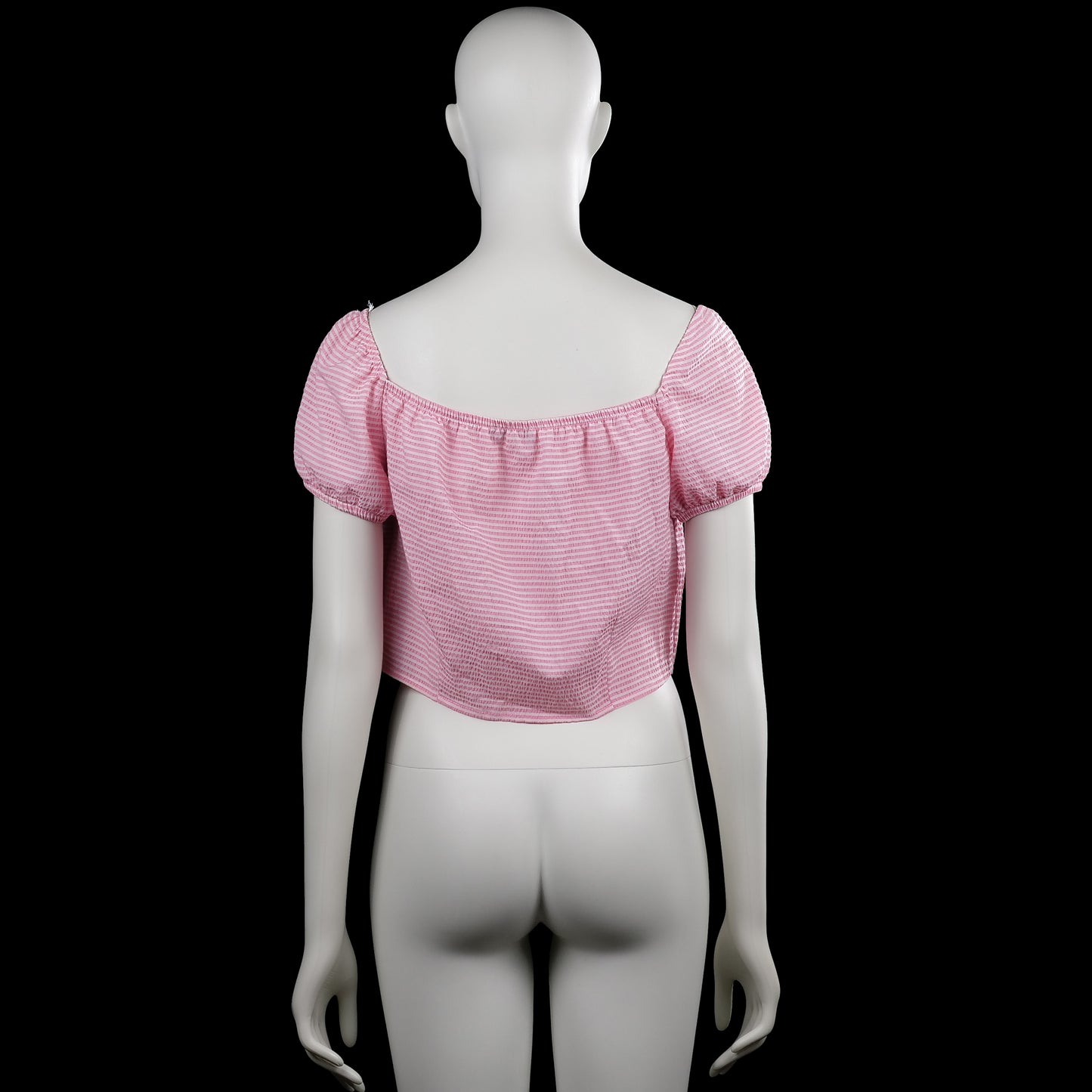 Blouse - Pink & White - Size 38
